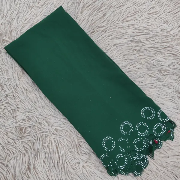  Chiffon Hijab with stone work | HJ28